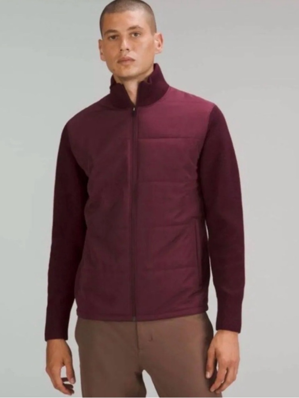 Retail $248 Lululemon Water-Repellent Full-Zip Sweater Jacket size small